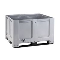 Plastový box 610 L - CTR - 3 ližiny - bez víka