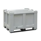 Plastový box 610 L - CTR - 3 ližiny - bez víka