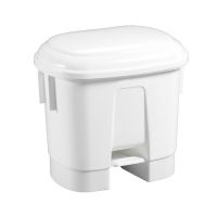 Plastový odpadkový koš Sirius 30 l.- bílé víko
