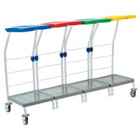 Čtyřstojan na pytle pojízdný