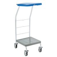 Jednostojan na pytle pojízdný modrý