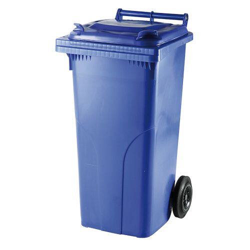 Plastová popelnice 120 l modrá