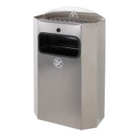 Nástěnný koš s popelníkem