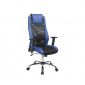 Kancelářská židle Sander se vzdušným opěradlem - modrá