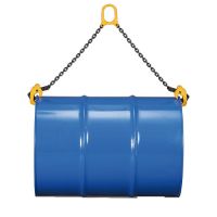 Řetězový zvedák pro manipulaci se sudy