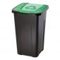 Odpadkový koš REC zelený 50 l. 
