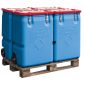 Mobil box 250 l. - zelené víko