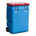 Mobil box 250 l. - zelené víko
