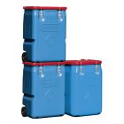 Mobil box 250 l. - zelené víko