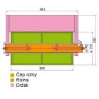 Čep rolny Abroll 300 mm