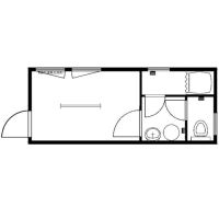 Obytný a sanitární kontejner 6055x2435x2600 mm