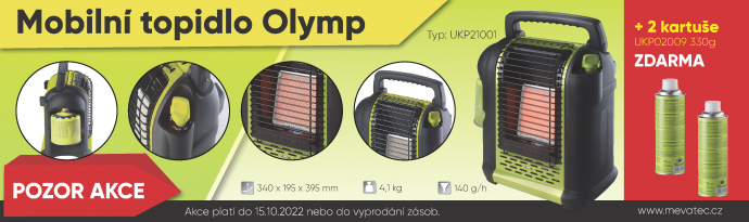 Mobilní topidlo Olymp