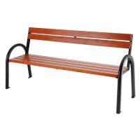 Parková lavička s opěradlem Rotterdam