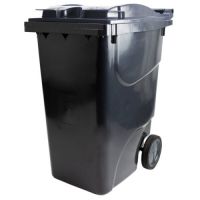 Plastová nádoba 360 l -  černá