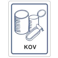 Samolepka  kov 120x160 mm