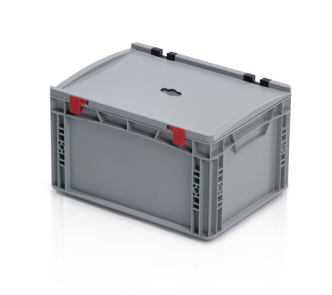 Plastový box na použité baterie 400x 300 x 235 mm