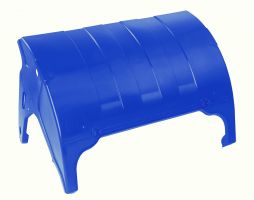 Velké víko ke kontejnerům V/V 1100 l - modré