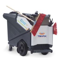 Tenax Ecarr – elektrický úklidový vozík s vysavačem psích exkrementů