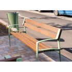 Parková lavička Minsk - zelená