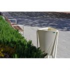 Odpadkový koš Minsk - krémový