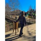 Odpadkový koš Minsk - hnědý