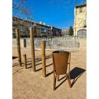 Odpadkový koš Minsk - hnědý