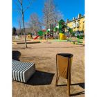 Odpadkový koš Minsk - hnědý