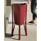 Odpadkový koš Minsk - vínový