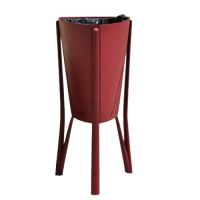 Odpadkový koš Minsk - vínový