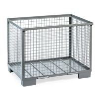 Síťovaný box s kovovou podlahou