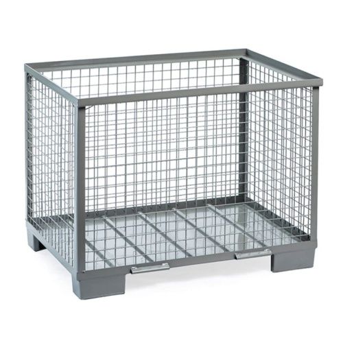 Síťovaný box s kovovou podlahou