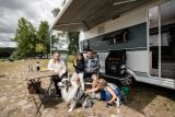 Přenosná plynová trouba s dvouvařičem COMBI