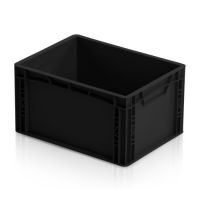 Plastová EURO přepravka 400x300x220mm - ESD
