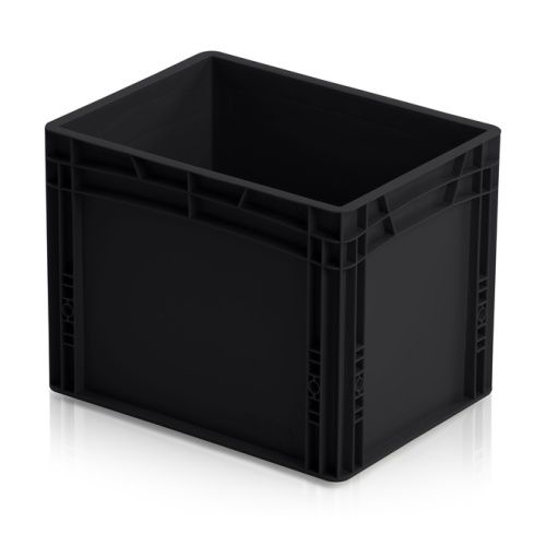 Plastová EURO přepravka 400x300x320mm - ESD