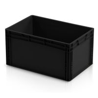 Plastová EURO přepravka 600x400x320 mm - ESD