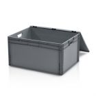 Plastová EURO přepravka s víkem – 800 x 600 x 435 mm
