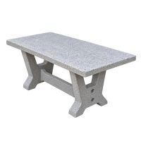 Betonový stůl - Verona Bianco 160 x 80 x 75 cm