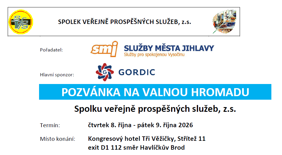 Pozvánka na valnou hromadu SVPS